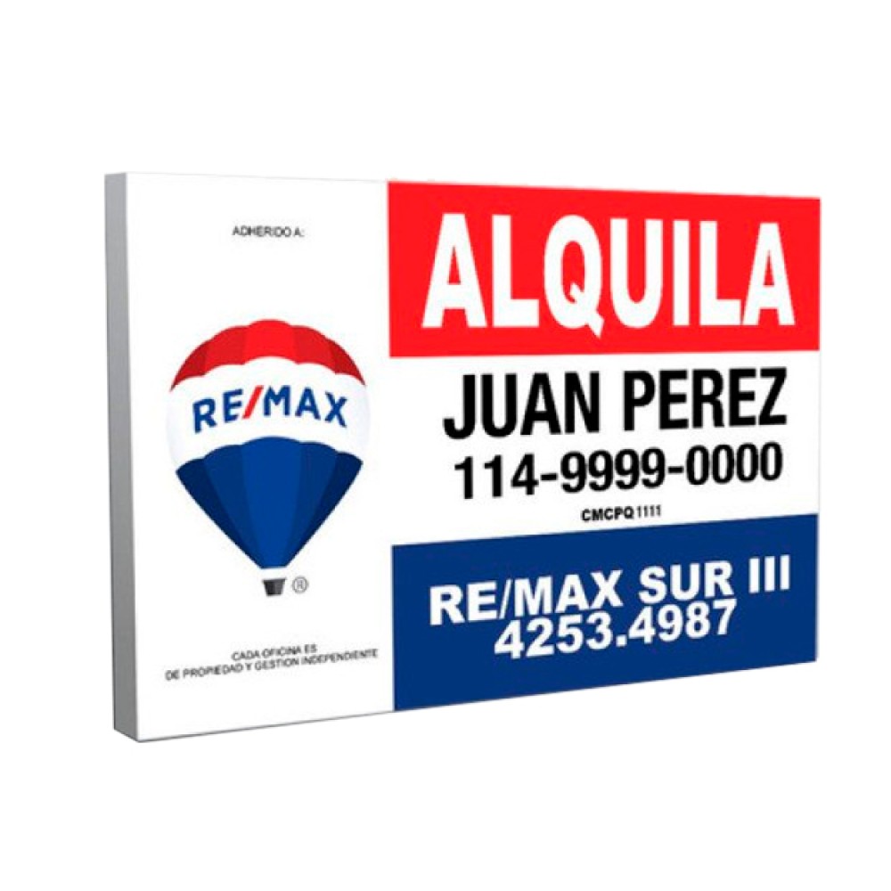 Banner con Bastidor de Madera
